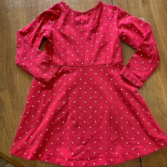 Hanna Andersson red holiday dress 4 - Picture 5 of 7